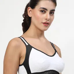 LILY Women Pack Of 3Non-Wired Full Coverage Workout Bra image 5