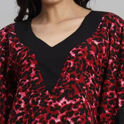 Curvydrobe Printed Maxi Nightdress image 2