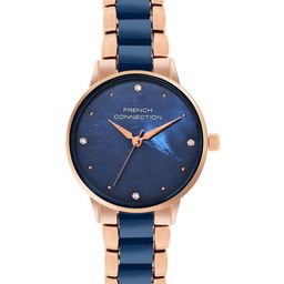 French Connection Women Stainless Steel Bracelet Style Straps Analogue Watch FCB10UM-picture-26