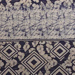 MAGNEITTA Floral Pure Chiffon Saree image 2