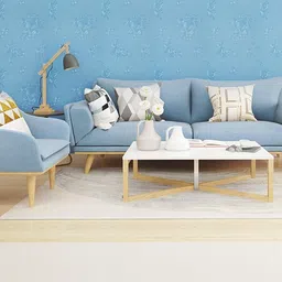 SEKHMET Blue & White Floral & Botanical Printed Decals & Stickers image 2