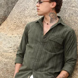 Campus Sutra Men Comfort Opaque Casual Shirt-picture-21