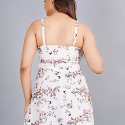 rf clothes Floral Print Crepe Top image 4