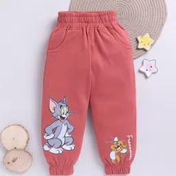 Happy Faces Boys Tom & Jerry Printed Cotton Joggers-picture-15