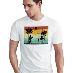 Seekbuylove Men Printed Bio Finish T-shirt-picture-10