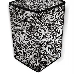 The Furnishing Tree Washing Machine Cover Floral Pattern Black Compatible for Whirlpool 7.2 Kg Full image 5