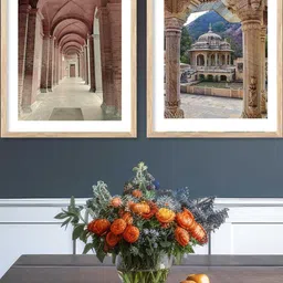 WALLLANE Brown Wood Wall Art-picture-12