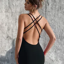 SZN Women V-Neck Maxi Dress image 3