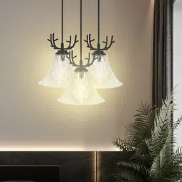 KINIS Transparent Deer Quirky Ceiling Lamp image 5