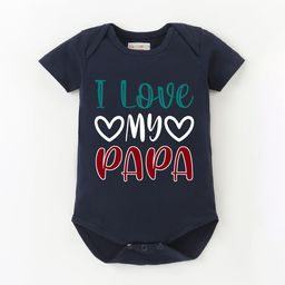 BLUSHES Infants Father's Day Theme Printed Pure Cotton Bodysuit-picture-6