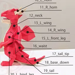 Ankuram robo Kids 3d Magnetic Cat Puzzle image 4