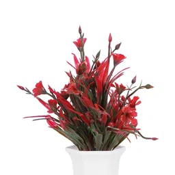 Dekorly Multi Plastic Artificial Flowers & Plants With Pot image 4