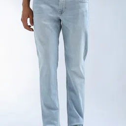 Flying Machine Men Straight Fit Mid-Rise Heavy Fade Stretchable Jeans-picture-39