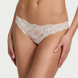 Victoria's Secret Self-Designed Seamless Lace-Trim Bikini Briefs 1126475034Y5 image 1