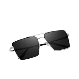 SPADEACES Unisex Rectangle Sunglasses With UV Protected Lens & Adjustable Modes & Themes image 2