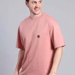 STAG GLOBAL Men Typography Printed 3D Fit Cotton T-shirt image 4