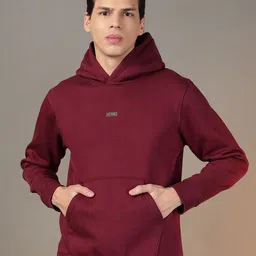 FCK GOLD Men Hooded Pullover Sweatshirt image 1