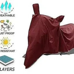kanisha enterprises Waterproof Two Wheeler Cover for Royal Enfield image 5