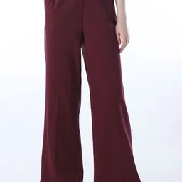 ONLY Women Straight Fit High-Rise Trousers-image-96