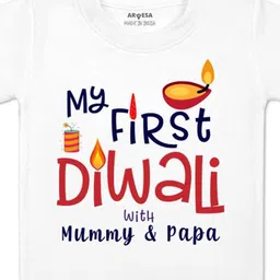 Arvesa Kids Typography Printed Applique T-shirt image 3