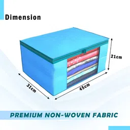 Myntra Elegant Homes Blue Set of 6 Regular Shade Sail Organisers image 4