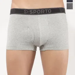 Sporto by Macho Pack Of 3 Mid Rise Trunks-picture-5