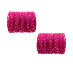 PRIYA KANGAN Velvet & Glass Bangles-picture-34