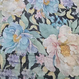 STAVA CREATION Floral Zari Pure Cotton Saree image 5