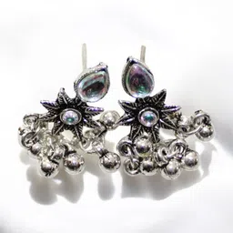 Jolly Faces Stone Studded & Beaded Jewellery Set image 3