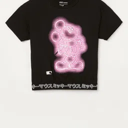 Fame Forever by Lifestyle Girls Mickey Mouse Printed T-shirt-picture-31