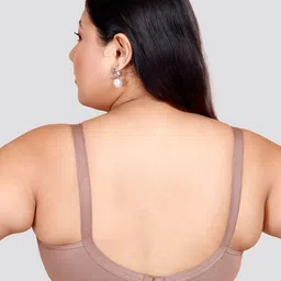 MAASHIE Women Full Coverage Double Layered Cups High Support Cut and Sew Bra image 4