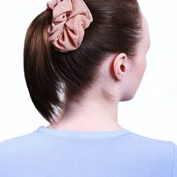 Radhu & Kabby Women Set Of 3 Scrunchies image 2