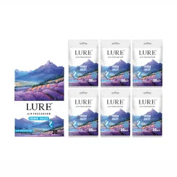LURE Lavender & White 6 Pieces Pocket Air Fresheners-picture-32