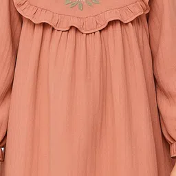 KICO Embroidered A-Line Dress image 3