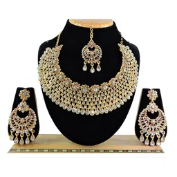 Anouk Gold-Plated Stone Studded Jewellery Set-picture-34