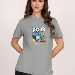SZN Graphic Printed Pure Cotton Short Sleeves T-shirt-image-69