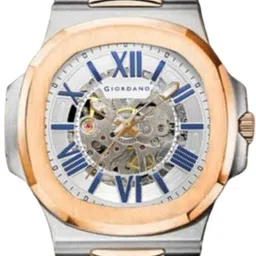 GIORDANO Men Dial & Stainless Steel Straps Automatic Motion Powered Watch GZ-50114-44 image 3