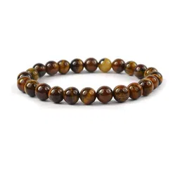 Gems Guru Brown Metal Bracelet image 2
