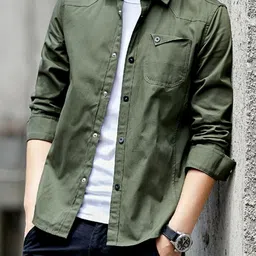 StyleCast Men Cotton Original Casual Regular Fit Shirt-image-41