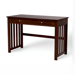 Ikiriya Maroon Dark Walnut Finish Water Resistant Study Table image 4