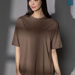 TITTLI Pack Of 2 Drop-Shoulder Sleeves Cotton Oversized T-shirt-image-50