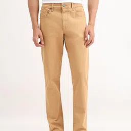 The Collection Men Comfort Regular Fit Mid-Rise Cotton Jeans-picture-24