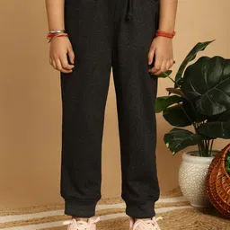 MINI & MING Girls Relaxed Low-Rise Regular Trousers image 1