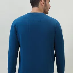 Parx Men Solid Round Neck Long Sleeves Sweatshirt image 2