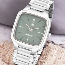 REBOOT Men Rectangular Dial Analogue Watch Sho-FT3029 NEW DESIGNER SQUARE DIAL-picture-34