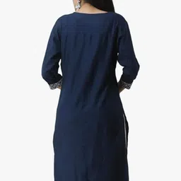 LIVIX Women Regular Pure Cotton Kurta with Pyjamas & With Dupatta image 4