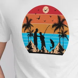 Seekbuylove Men Printed Bio Finish T-shirt image 2