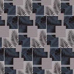 FURNOFY Multicoloured Ethnic Motifs 130 GSM King Bedsheet with 2 Pillow Covers image 3