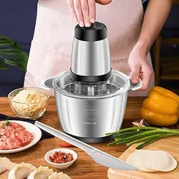 divvy 220V 2 Speeds 304 Stainless Steel Electric Chopper Meat Grinder (250 watts) Electric Vegetable Chopper-picture-12