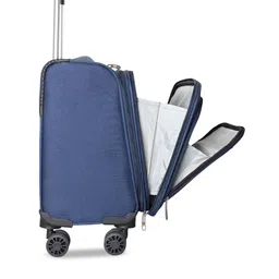 SWISS MILITARY Parker Pro Laptop Compartment Soft-Sided Cabin Trolley Bag image 5